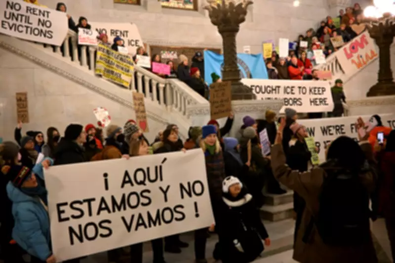 US Tenants Strike Against Landlords Over Rent Hikes Amid ICE Crackdowns