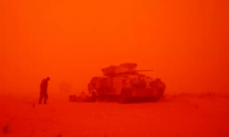 US Troop Deployment to Iran Echoes Iraq Invasion Amid Sandstorm Threat