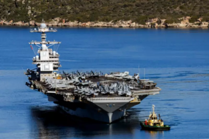 USS Gerald R Ford Heads to Crete for Repairs After Fire and Toilet Issues