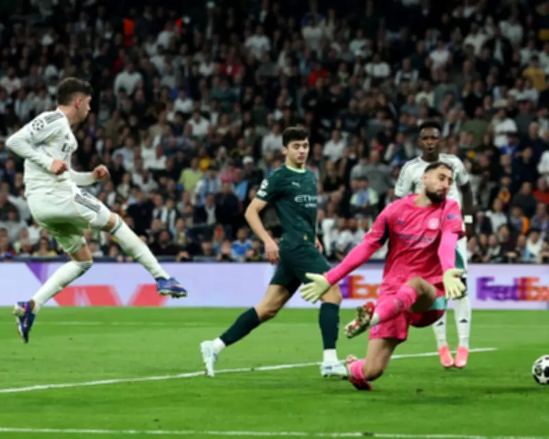 Valverde's Hat-Trick Heroics Crush Manchester City in Champions League Clash