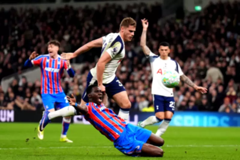 Van de Ven Red Card Seals Tottenham's Fifth Straight Loss Against Palace