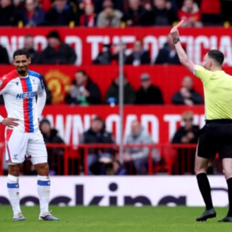 VAR Drama at Old Trafford: Lacroix Red Card and Penalty Gift Man Utd Victory