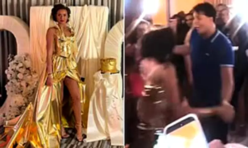 Venezuela Fury's Glittering Hen Do: Gold Gowns, Surprise Dance & Netflix Cameras