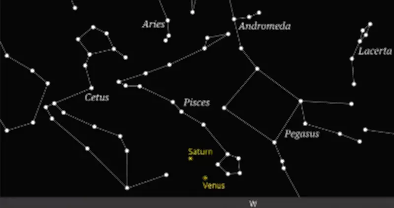Venus and Saturn to Converge in a Dazzling Evening Twilight Display