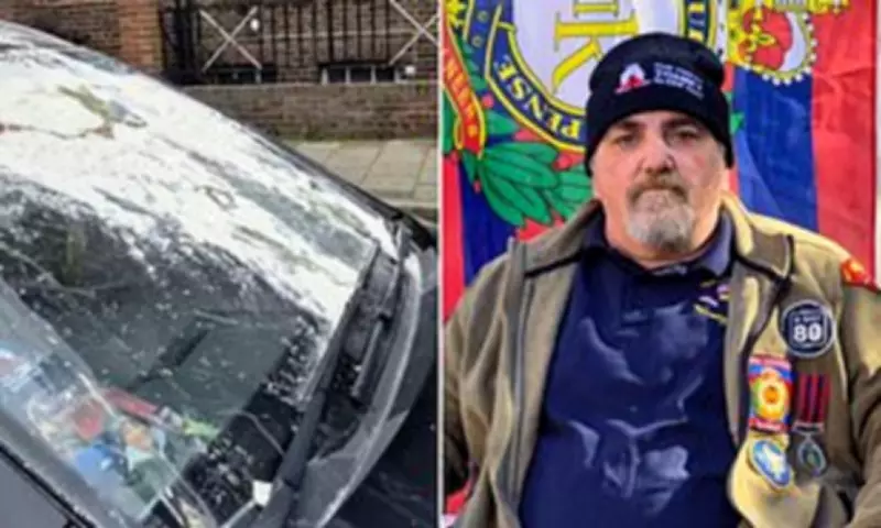 Veteran's Car Vandalised During Homelessness Charity Sleepout in Margate