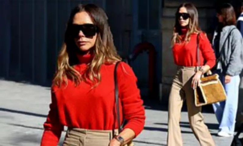Victoria Beckham's Paris Fashion Week Show Amid Family Absences