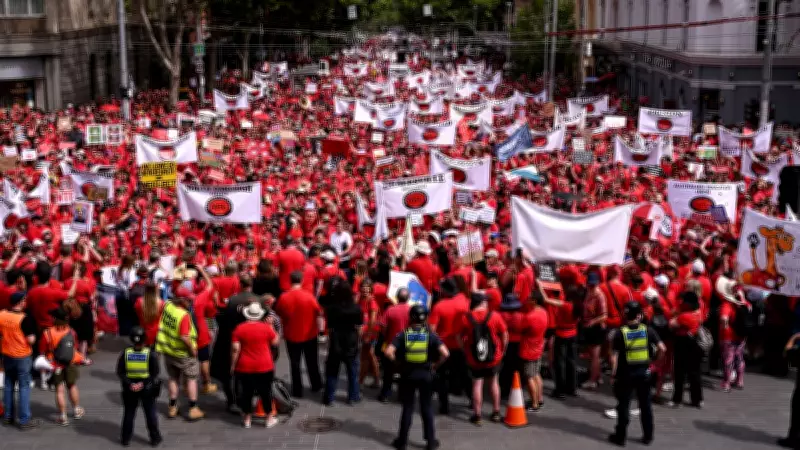 Victoria's Education Crisis: 35,000 Teachers Strike, 500 Schools Shut in Pay Dispute