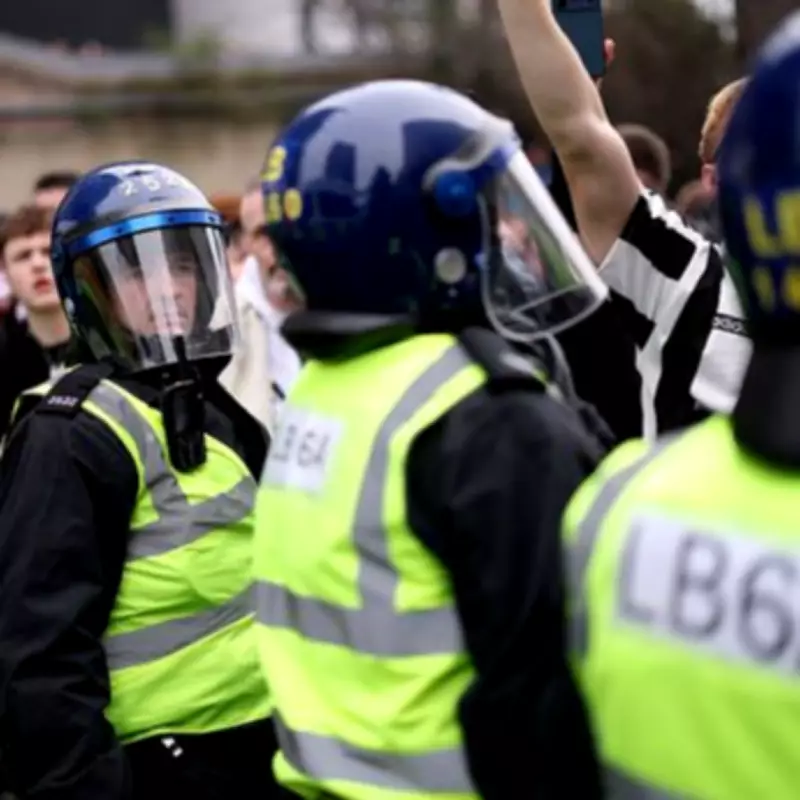 Violent Clashes Erupt Before Tyne-Wear Derby at St James' Park