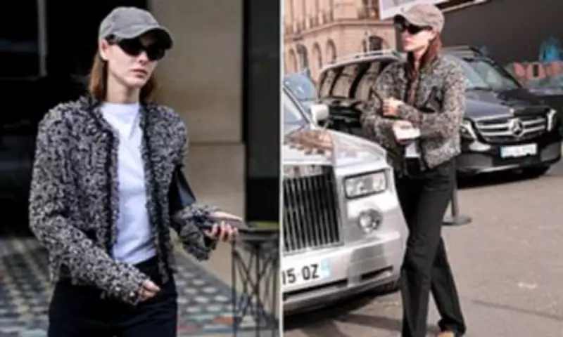 Vittoria Ceretti's Paris Fashion Week Arrival Amid Leonardo DiCaprio Romance