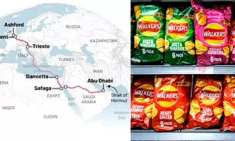 Walkers Crisps Take 5,468-Mile Road Trip to UAE Amid Hormuz Strait Crisis