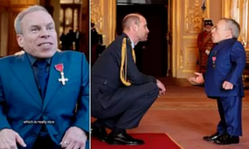 Warwick Davis Reveals Prince William's OBE Surprise at Kensington Palace Ceremony