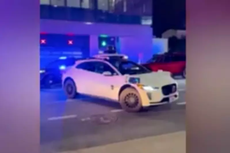 Waymo Autonomous Vehicle Blocks Ambulance During Austin Mass Shooting Response