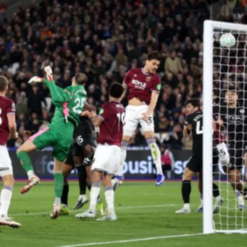 West Ham Stun Manchester City in Title Race Draw, Boosting Arsenal's Lead