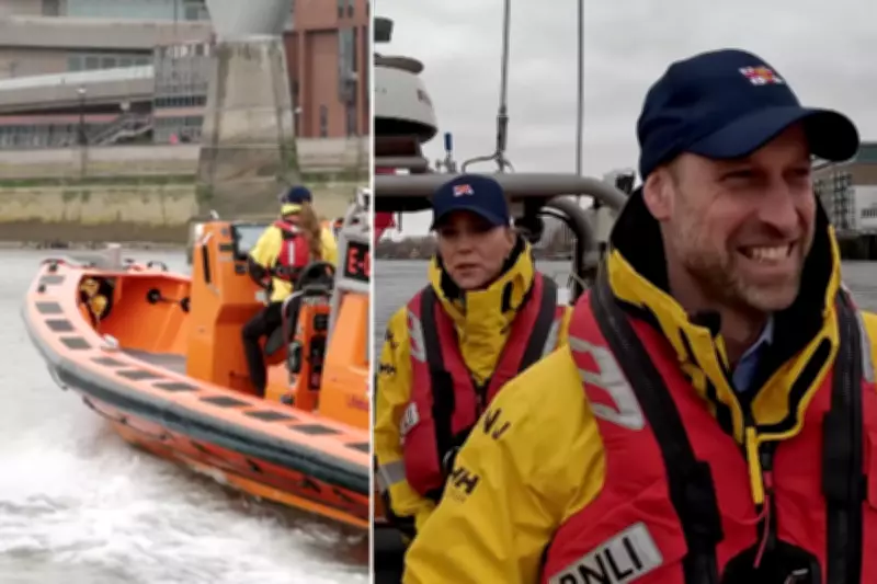 William and Kate Revisit First Royal Engagement with Thames Lifeboat Trip