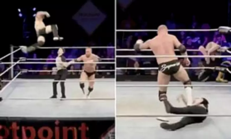 Wrestling Referee Suffers Seizure Mid-Match, Dragged Aside by Performers
