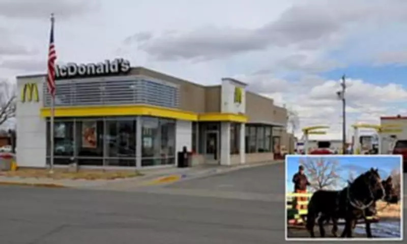 Wyoming Farmer's McDonald's Ban Lifted After Horse-Drawn Drive-Thru Drama