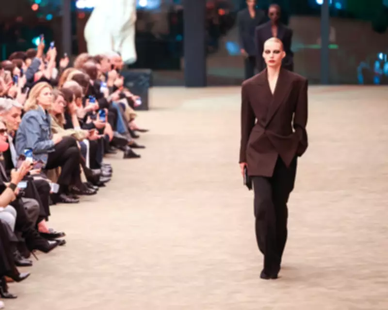 Yves Saint Laurent's Le Smoking Suit Returns at Paris Fashion Week