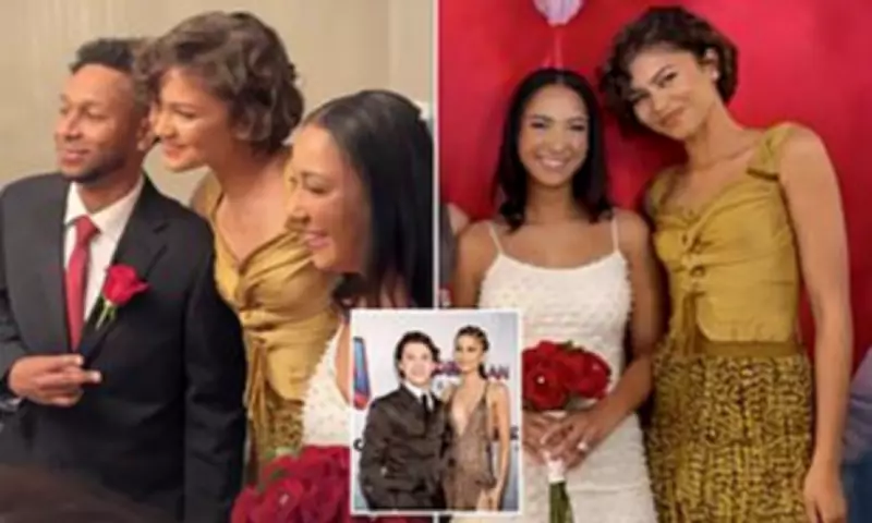 Zendaya Crashes Las Vegas Wedding as Official Witness for A24 Film Promotion