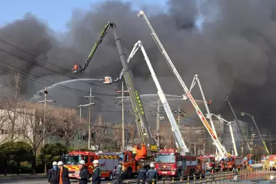 14 Dead, 59 Injured in Explosion and Fire at South Korean Auto Parts Factory