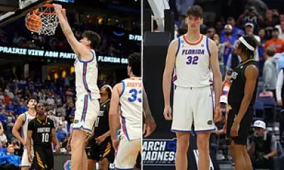 7-foot-9 Olivier Rioux Makes History as Tallest March Madness Player Ever