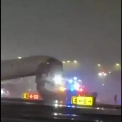 Air Canada Plane Collides with Fire Truck at LaGuardia Airport, Up to 60 Injured