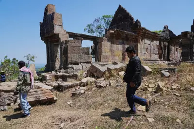 Ancient Cambodian Temple Severely Damaged in Border Clashes with Thailand