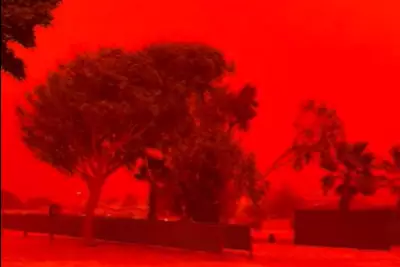 Apocalyptic Red Skies Over Australia Explained by Weather Expert