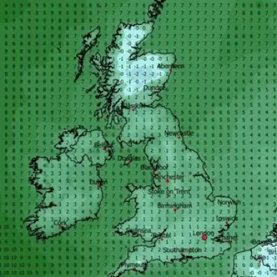 Beast from the East Snow Maps Predict UK Blizzard in April, Spares Only Northern Ireland