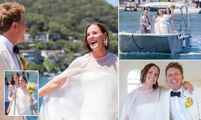 Bronte Campbell's Last-Minute Sydney Wedding: Boat Arrival & White Party