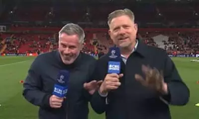 Carragher's X-Rated Joke Leaves CBS Pundits in Stitches During Champions League Broadcast
