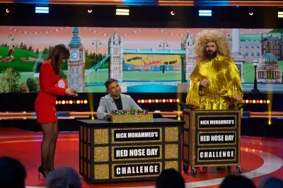 Davina McCall Issues Apology for Comic Relief Co-Star's Live Show Swearing Incident