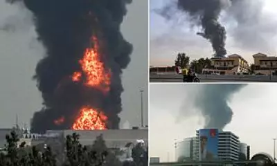 Dubai Airport Shut After Iranian Drone Attack Sparks Fuel Tank Fire