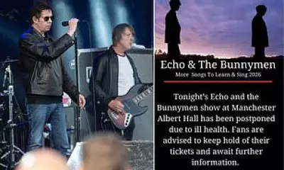 Echo and the Bunnymen Cancel Manchester Gig Last Minute Due to Illness