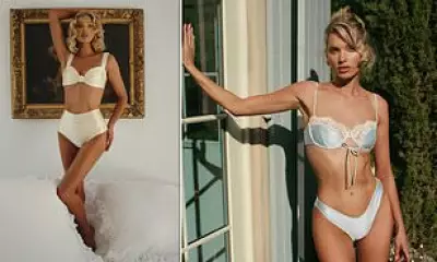 Elsa Hosk Launches Vintage-Inspired Swimwear Collection with Montce