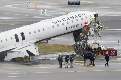 Flight Attendant Survives Being Thrown from Air Canada Plane in LaGuardia Crash