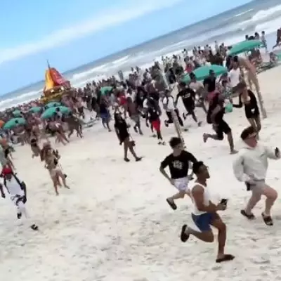 Florida Spring Break Panic: Bottle Crunch Mistaken for Gunshots Sparks Beach Stampede