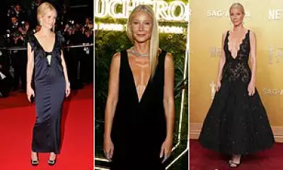 Gwyneth Paltrow's Red Carpet Formula: The Plunging V-Neckline She's Worn for Decades