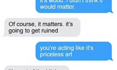 Kitchen Island Left in Rain Sparks Major Landlord-Tenant Debate