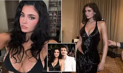 Kylie Jenner's Vampy Vanity Fair Look Overshadows Timothée Chalamet's Oscar Night