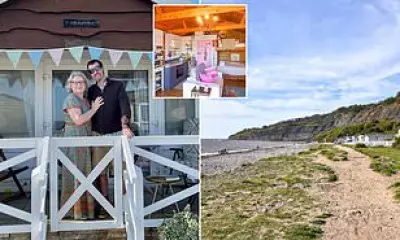 Luxury Timber Beach Hut Sells for £225k on Dorset's Jurassic Coast