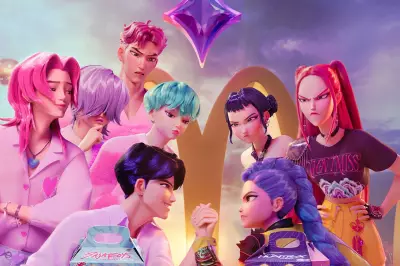 McDonald's Teams with Netflix for KPop Demon Hunters Menu Launch in US