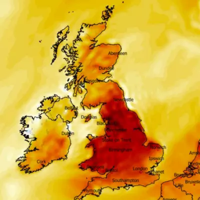 Met Office Declares Hottest Day of 2026 Amid Foehn Effect, Warns of Snow Ahead