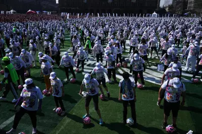 Mexico City Shatters World Record with Largest Ever Soccer Class