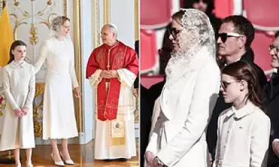 Monaco's Royal Women Exercise Rare 'Privilege of White' During Papal Visit