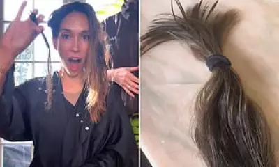 Myleene Klass Donates Hair to Charity and Comments on Beckham Family Feud