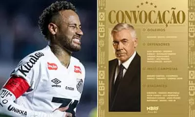 Neymar Clashes with Brazil Manager Ancelotti Over World Cup Squad Omission