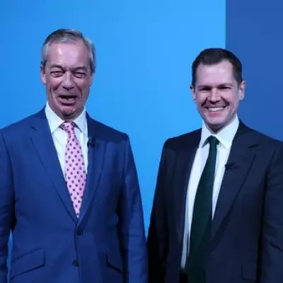 Nigel Farage and Robert Jenrick Hold Press Conference Before Spring Statement