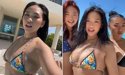 Olympic Gymnast Suni Lee Celebrates 23rd Birthday in Turks and Caicos