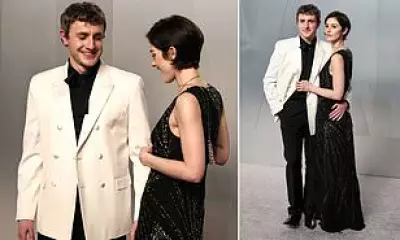 Paul Mescal's Red Carpet Glance at Gracie Abrams Steals Oscar Party Spotlight