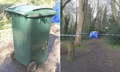 Police Release Images of Green Wheelie Bin in Coventry Park Body Discovery